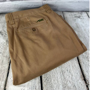 MOUNTAIN KHAKIS Men's 38 x 34 Relaxed Fit Straight Leg Canvas Hiking Trail Pants